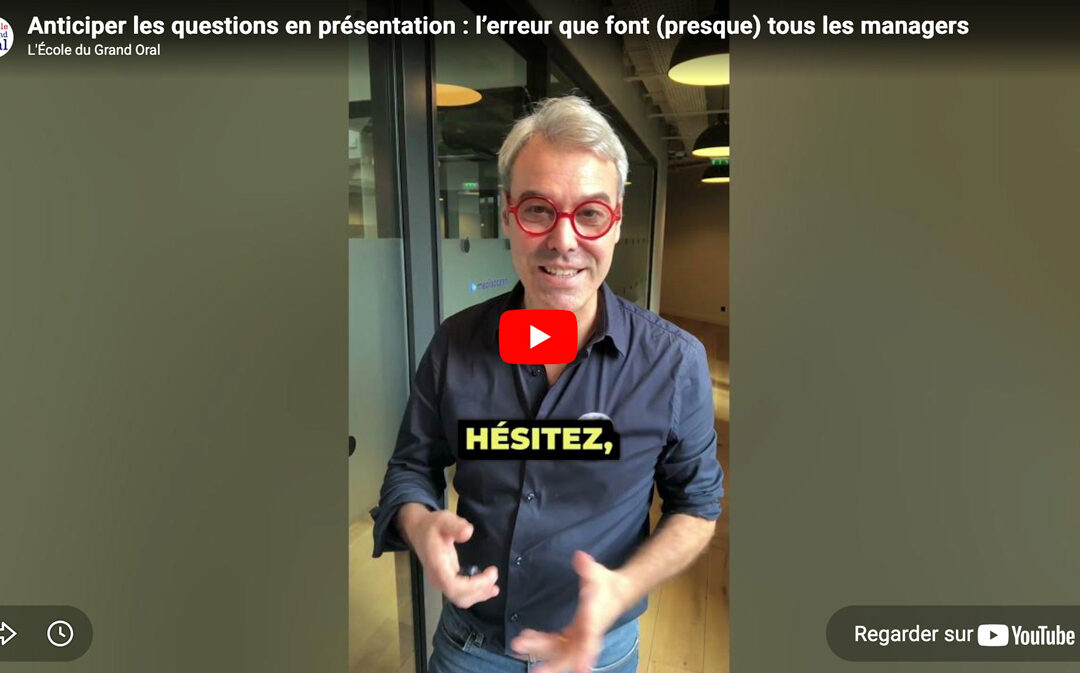 3 leviers simples pour anticiper les questions en présentation